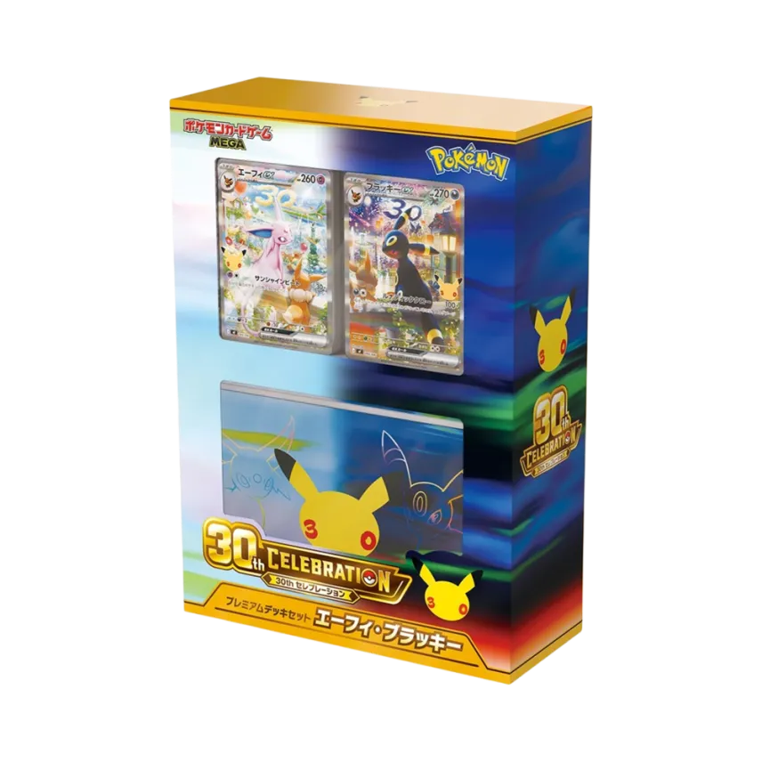 [MF] MEGA 30th CELEBRATION Premium Deck Set Espeon & Umbreon - Japanese