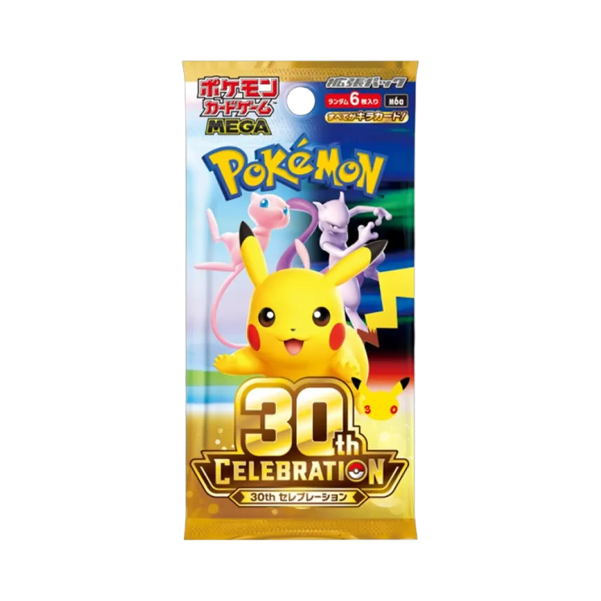 [M6a] MEGA Expansion Pack "30th CELEBRATION" Box - Japanese