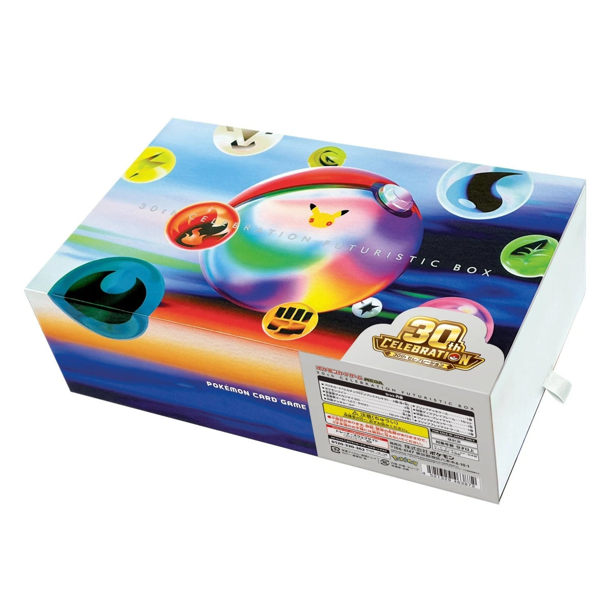 Pokemon Card Game MEGA "30th CELEBRATION FUTURISTIC BOX" - Japanese